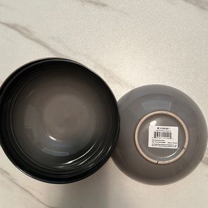 Set of FOUR FLINT cereal bowls 16 cm